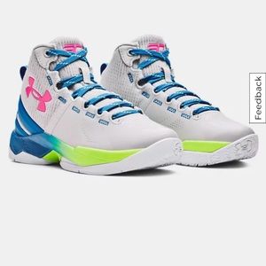Pre-School Curry 2 Splash Party Basketball Shoes 2Y